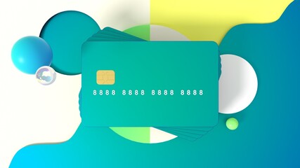 pastel credit card image 