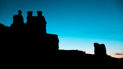 Obraz premium Arches National Park at Dusk