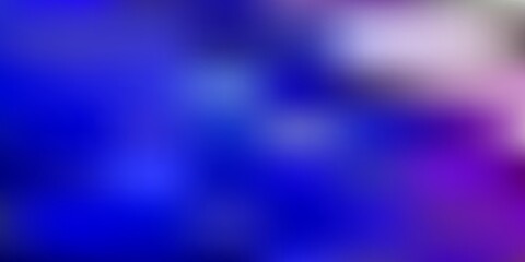 Light pink, blue vector gradient blur texture.