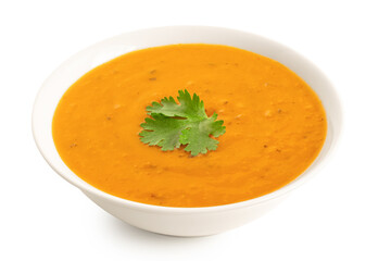 Carrot and coriander soup