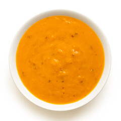Carrot and coriander soup