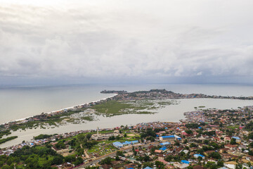 Fototapeta premium Freetown, Sierra Leone