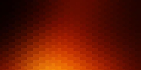 Dark Orange vector texture in rectangular style. Abstract gradient illustration with colorful rectangles. Pattern for business booklets, leaflets