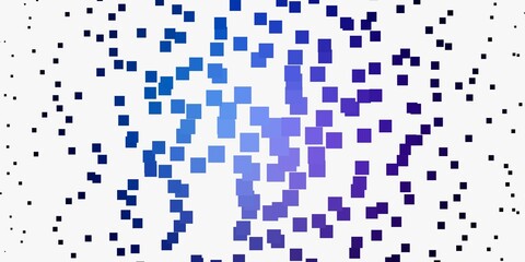 Light Pink, Blue vector background in polygonal style. Colorful illustration with gradient rectangles and squares. Pattern for busines booklets, leaflets