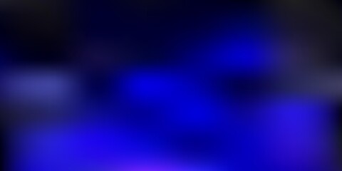 Dark blue vector abstract blur background.