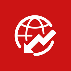 World Stock -  Metro Tile Icon