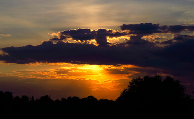 Obraz premium Sonnenuntergang
