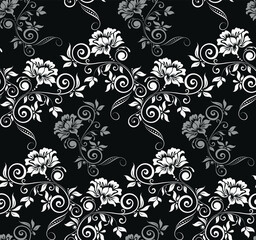 Fototapeta premium seamless floral pattern