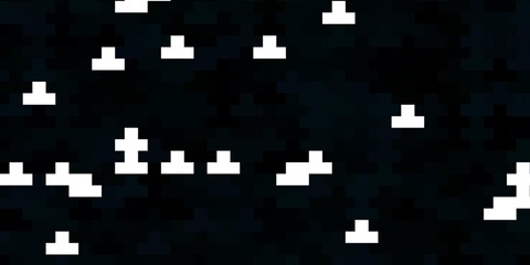 Dark BLUE vector texture in rectangular style. Colorful illustration with gradient rectangles and squares. Best design for your ad, poster, banner.