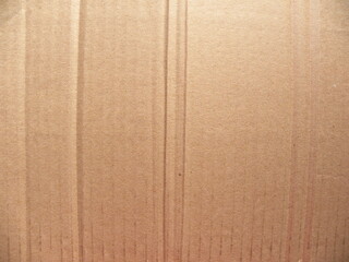 Beige cardboard box textured background with wrinkles