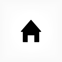House vector icon , lorem ipsum Flat design