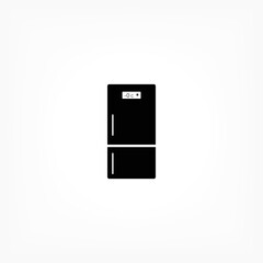 Fridge  vector icon , lorem ipsum Flat design