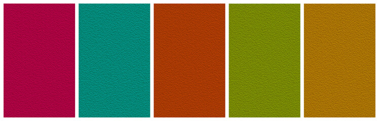 Fototapeta premium 2D Illustration - Abstract Plain Cover Background Set with small surface structure - five 10:16 Images ( Size each: 2000 x 3200 ) - e.g. for book / ebook cover design