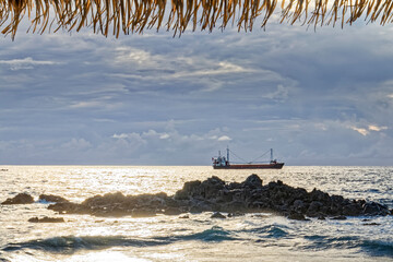 Pacific Ocean – fishing vessel in ocean waters.