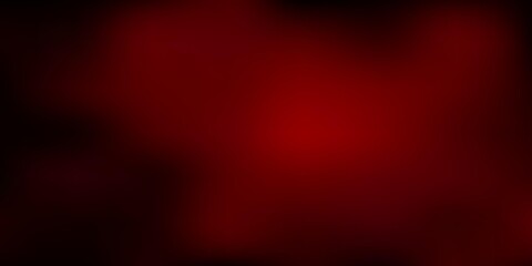 Dark red vector gradient blur layout.