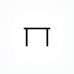 Tableicon vector icon , lorem ipsum Flat design