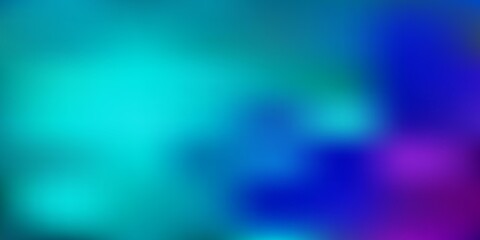 Light pink, blue vector abstract blur texture.