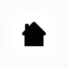 House vector icon , lorem ipsum Flat design