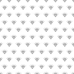 Vector pattern with diamonds. Seamless pattern can be used for wallpaper, pattern fills, surface textures web page background and fabrics.