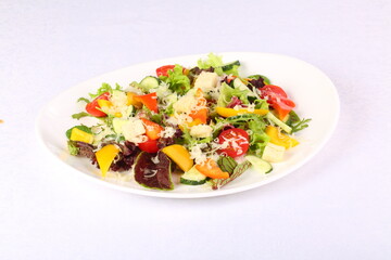 Caesar salad with chicken