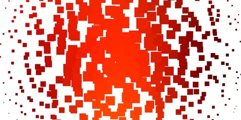 Light Orange vector layout with lines, rectangles. Colorful illustration with gradient rectangles and squares. Pattern for commercials, ads.