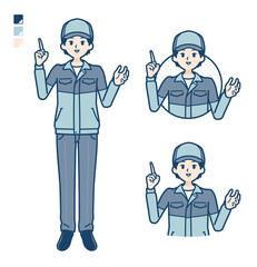 simple delivery man_speaking