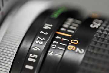 Close up of Lens