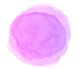 Abstract purple watercolor stains background