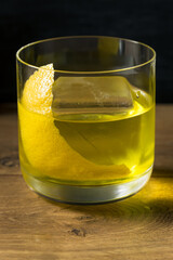 Boozy Refreshing Gin Old Fashioned Cocktail