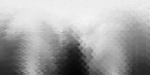 Light gray vector abstract triangle background.