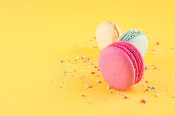 Colorful desserts cake.