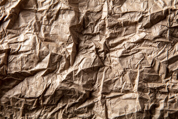 Crumpled paper as an abstract background.