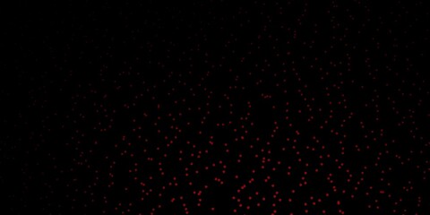 Dark Red vector background with small and big stars. Shining colorful illustration with small and big stars. Pattern for new year ad, booklets.