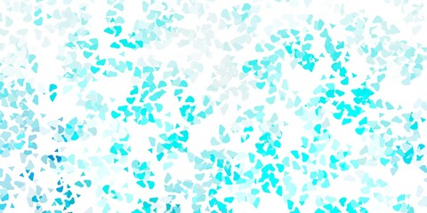 Light blue vector pattern with abstract shapes.