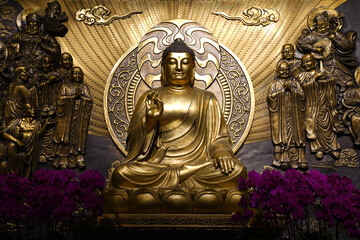 Obraz premium Dafo Buddhist Temple in Guangzhou 