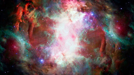 Extreme star cluster bursts into life. Elements of this image furnished by NASA