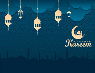 creative background ramadan kareem