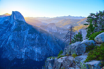 Sunrise in Glacier Point, Yosemite National Park