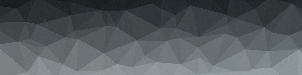 Obraz premium Charcoal Gray color Abstract color Low-Polygones Generative Art background illustration