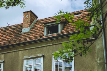 old house in the city