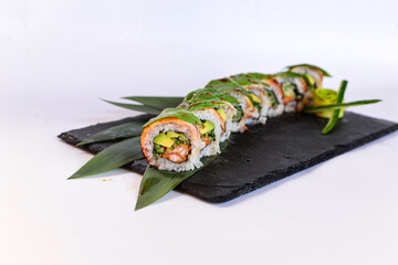 food dish sushi cocktails menu fish rolls 