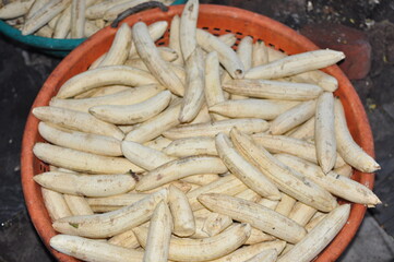 Raw banana for chips making ,Kerala India .