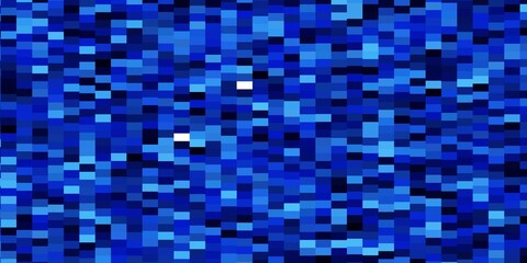 Dark BLUE vector layout with lines, rectangles. Abstract gradient illustration with rectangles. Pattern for commercials, ads.