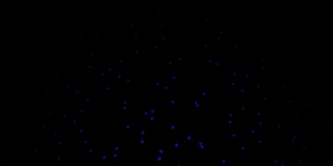 Dark Purple vector texture with beautiful stars. Colorful illustration in abstract style with gradient stars. Pattern for new year ad, booklets.