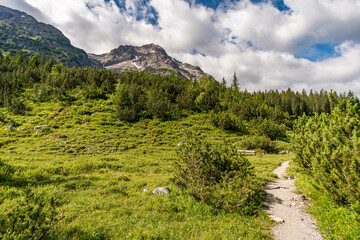 Fantastic hike in the Lechquellen Mountains in Vorarlberg Austria