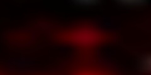 Dark red vector gradient blur drawing.