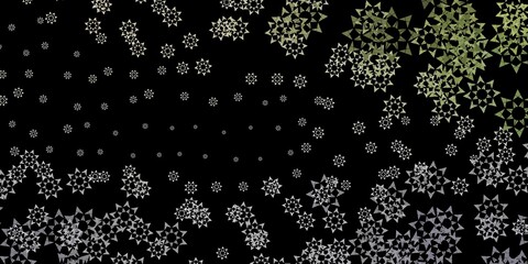 Dark blue vector backdrop with lines, triangles.