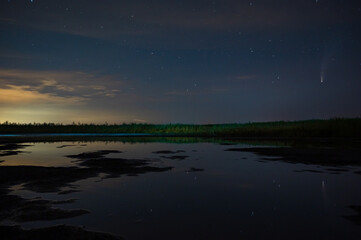 flying Comet Neowise c/2020 f3