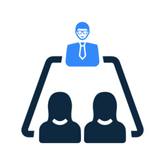 Presentation, Conference icon / vector design