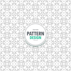 Geometric ornamental vector pattern. Seamless design.